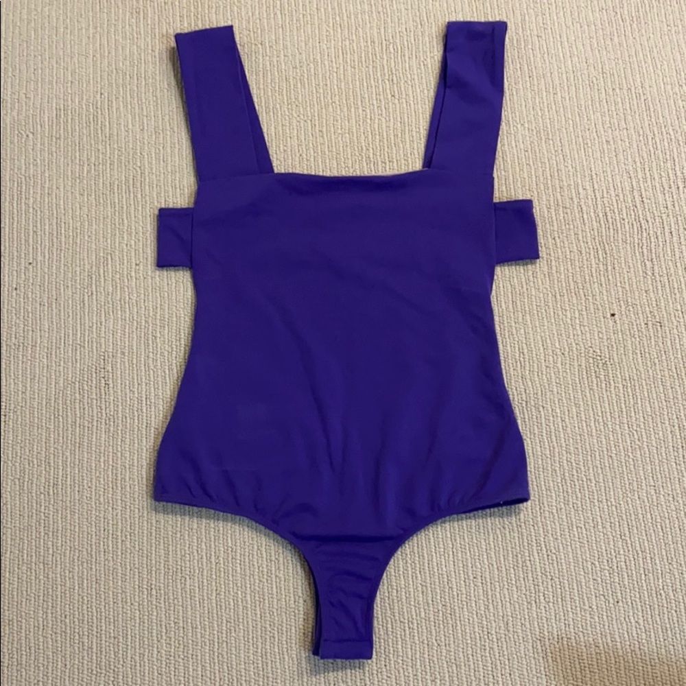 free people medium open back bodysuit